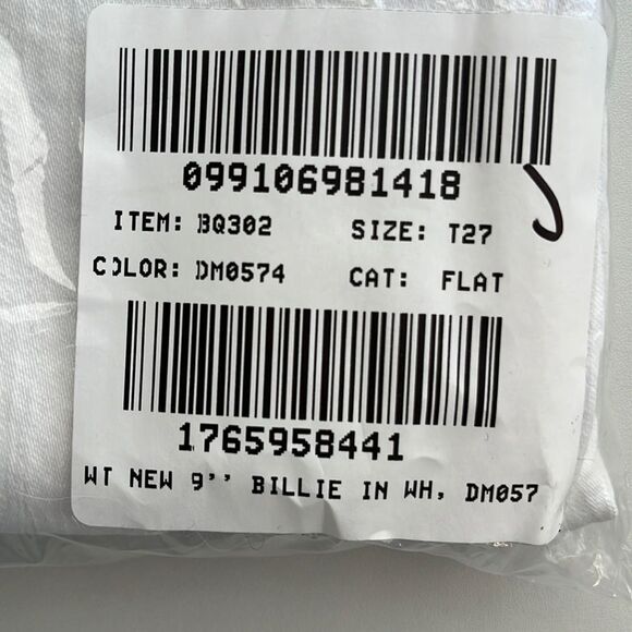 J Crew 9 Inch Billie Bootcut‎ Womens Size 27 Tall White - Picture 5 of 10